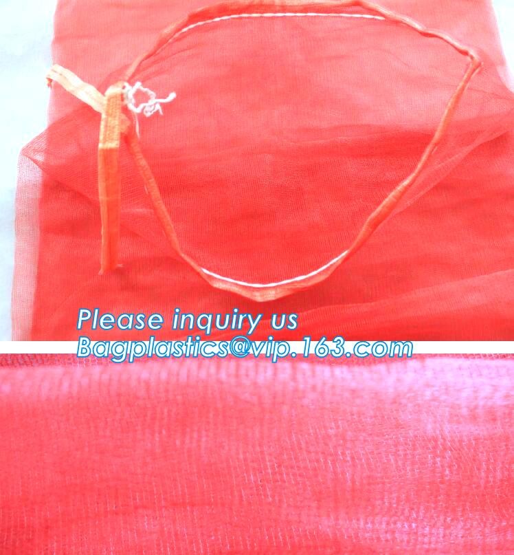 PE Knitted mesh bag and Raschel mesh bag,Factory Price Supply Plastic Pe Raschel Monifilament Date Mesh Net Bags, bageas
