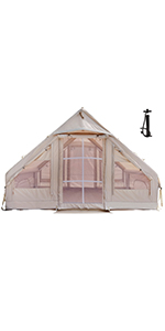 inflatable camping tent