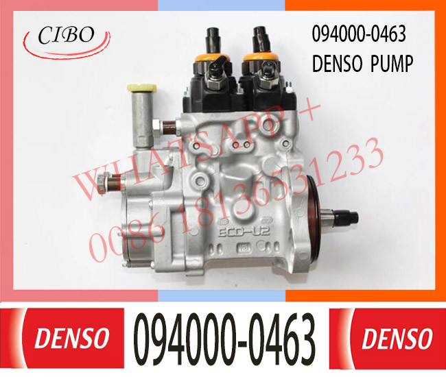 094000-0463 DENSO Diesel SA6D125E 6D125 Engine Fuel pump 094000-0463 6156-71-1132 for Komatsu PC400-7 Excavator
