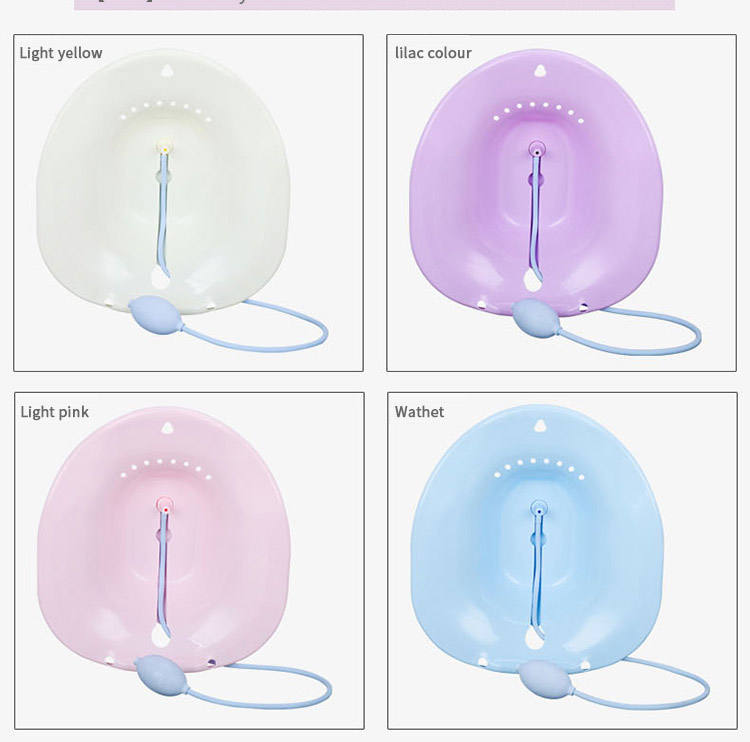 Sitz Bath, Premium Sitz Bath for Hemorrhoids Treatment, Postpartum Care, Toilet Seat - Ideal Yoni Steam Seat