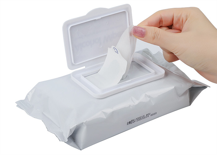 Safety Tattoo Accessories Sterilizing Clean Non - woven Fabric 75% Alcohol Wipes Inhibit Bacteria Flushable Wet Paper