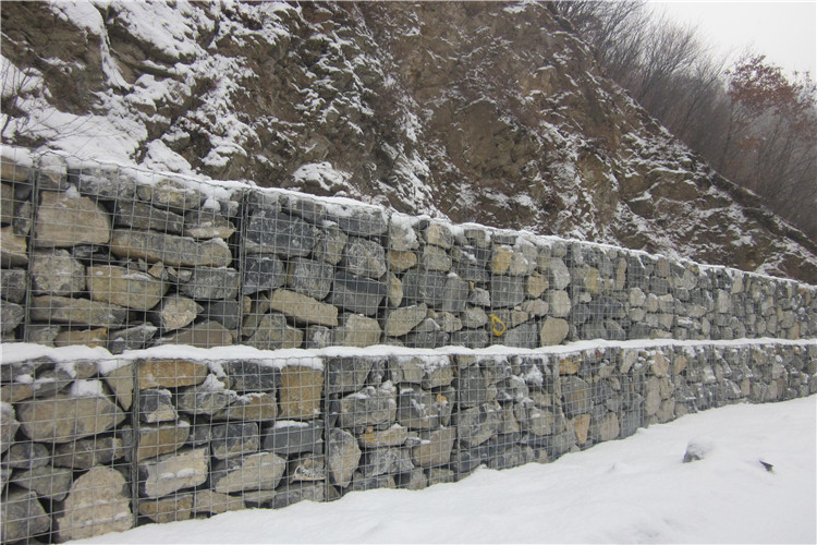 Galvanised Welded Gabion Wire Mesh Box For Garden Landscaping