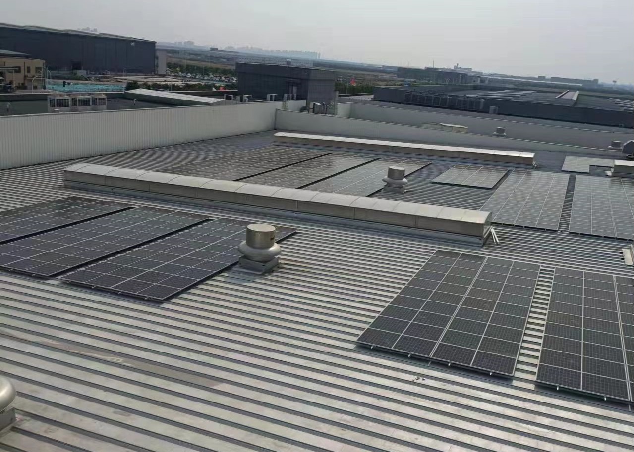 L Feet T Clamp Metal Roof Solar Mounting System On House MRA2-TD