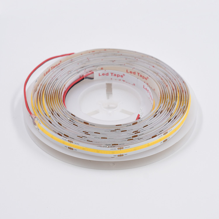 COB LED Strip Light DC 24V 504LEDs/M 16.4ft Flexible Tape Light 2700K 3000K 4000K 6500K