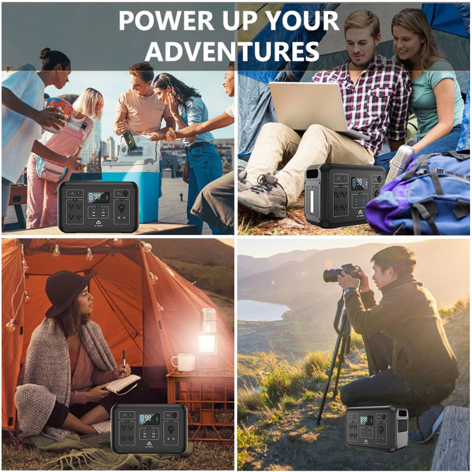 1500W 2000W 3000W Home Portable Solar Generator