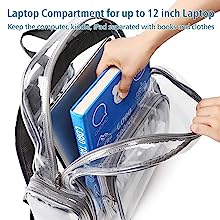 clear backpack