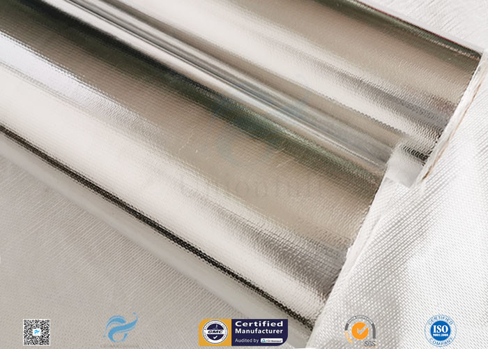 Fiberglass Fabric Laminated Aluminium Foil Insulation Blanket