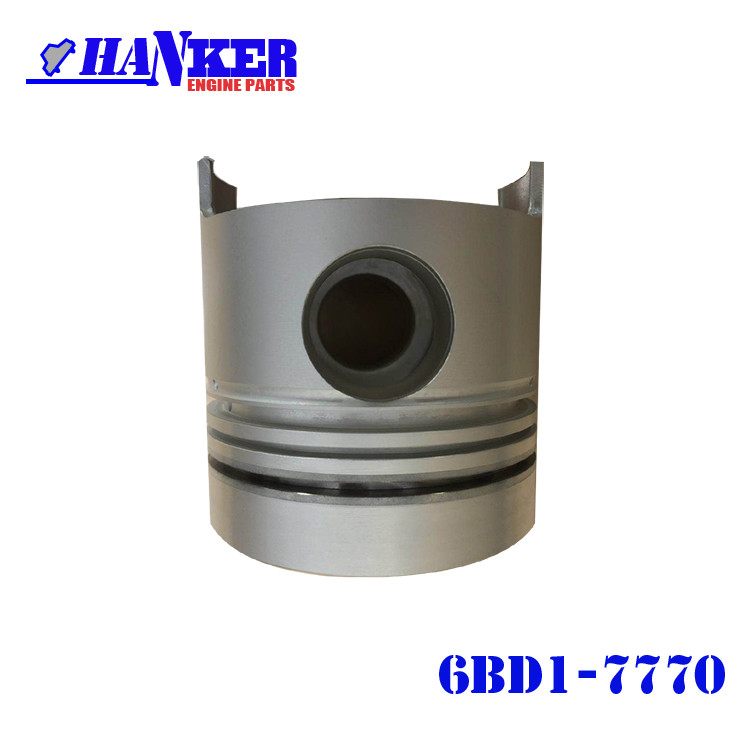 Isuzu 6BD1 Piston Kit With Pin 1-12111-777-0 1121117770 For Diesel Engine Spare Parts