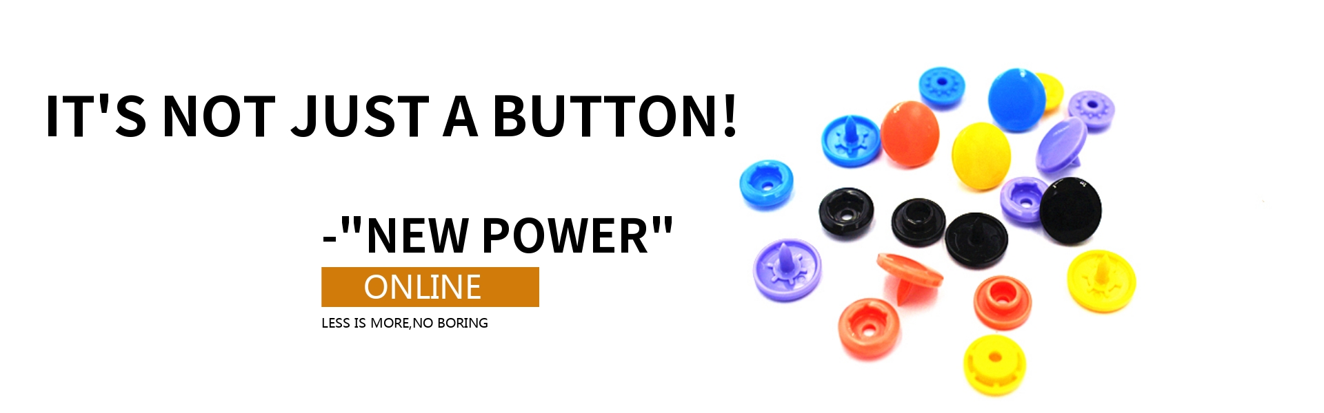 plastic snap buttons