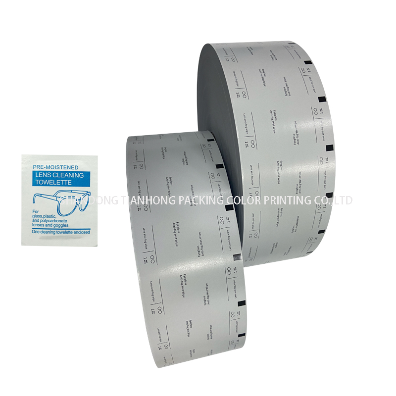 Waterproof Glasses Cleaning Paper Roll with Aluminum Foil Lamination The Best Choice