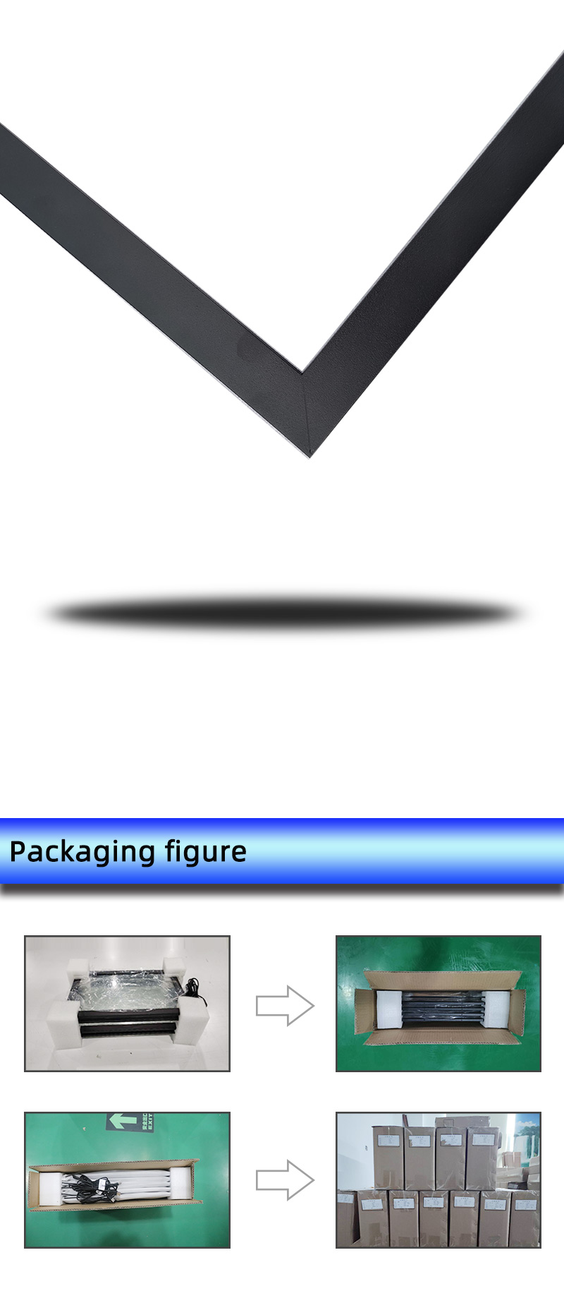 Interactive DIY IR Touch Frame 19 Inch 4:3 Ratio For Gaming
