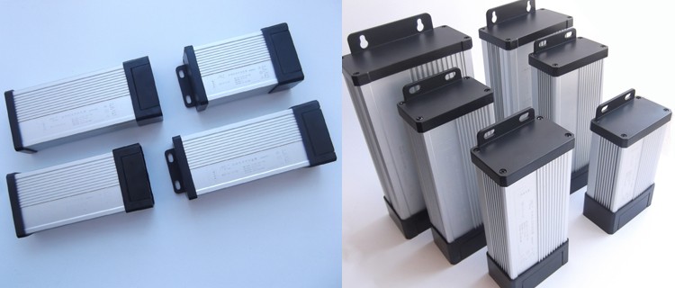 Self Cooling 12V 60W Rainproof LED Power Supply For CCTV Camera