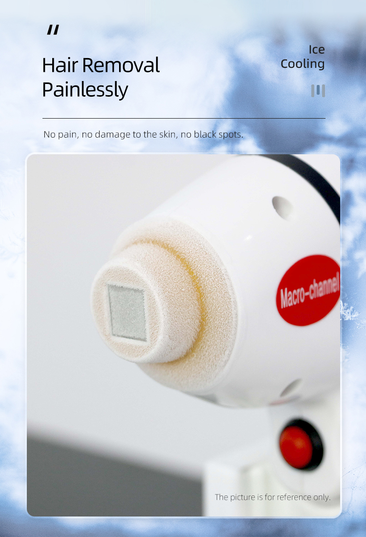 Fiber Diode Painless ipL Hair Removal Equipment New Technology High Energy