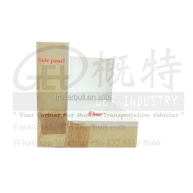 Air Craft Feed Truck Body Strength Lightweight All Plastic FRP Composite Sandwich Panel