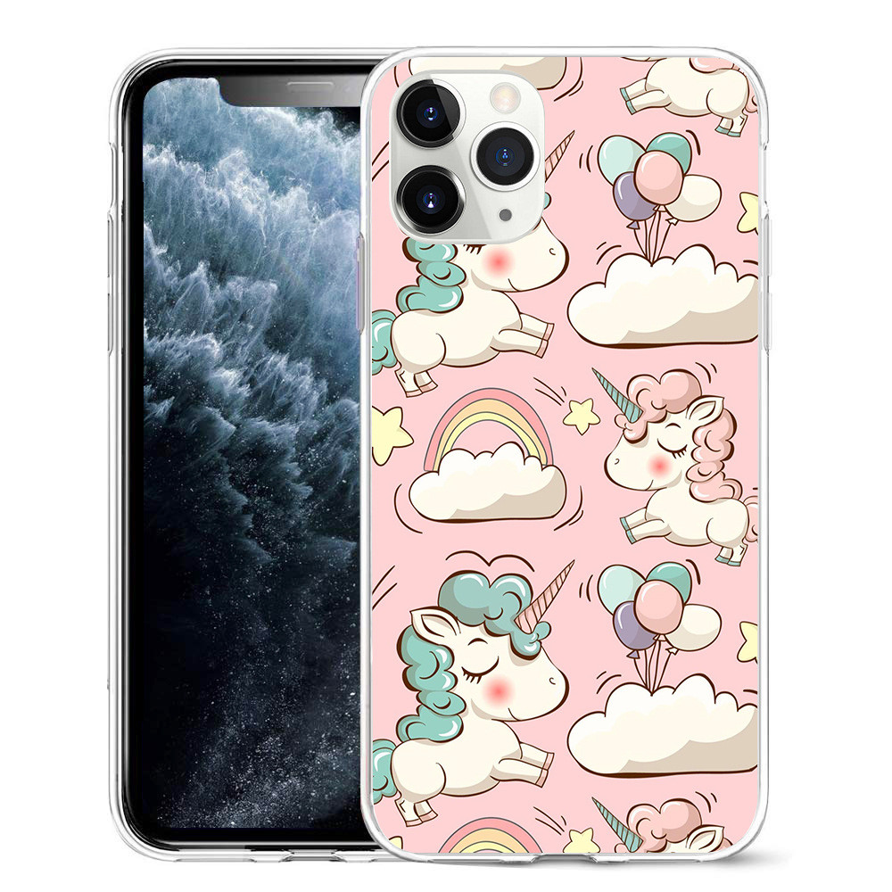 Lovely Phone Cases Unicorn Animal Cell Phone Covers Anti Fingerprint