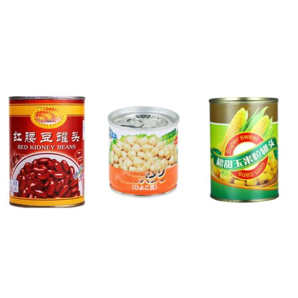 Tin can yellow maize corn filling machine food tin can red kidney beans canning machine
