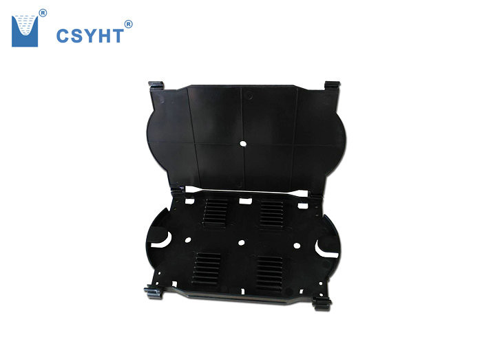 FTTB ABS Plastic 24cores Fiber Optic Splice Tray