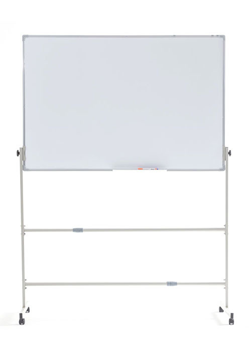 Movable 2 Sided Magnetic Whiteboard Gavalnized Steel Sheet OEM Service