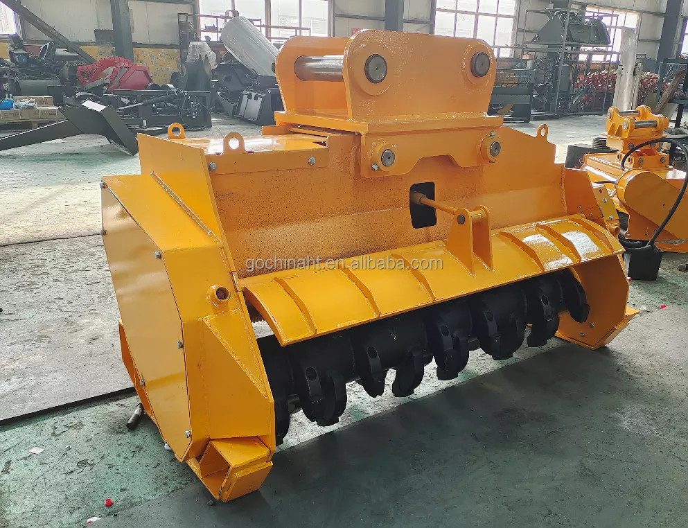 2024 New 1.5-20 Ton Mini Excavator Brush Cutter Flail Mower Forestry Mulcher Lawn Mower for Sale