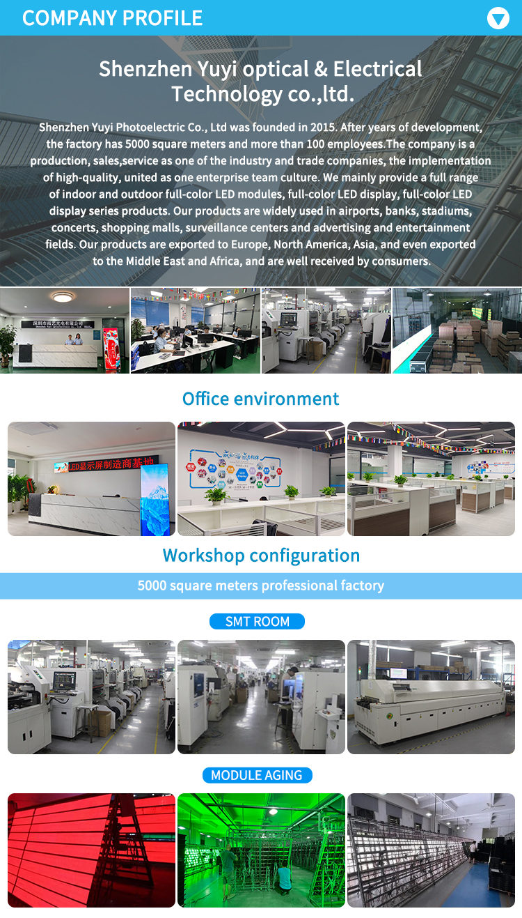 High Brightness LED Poster Display P2 P2.5 P3 P4 Indoor Advertising LED Display Screen
