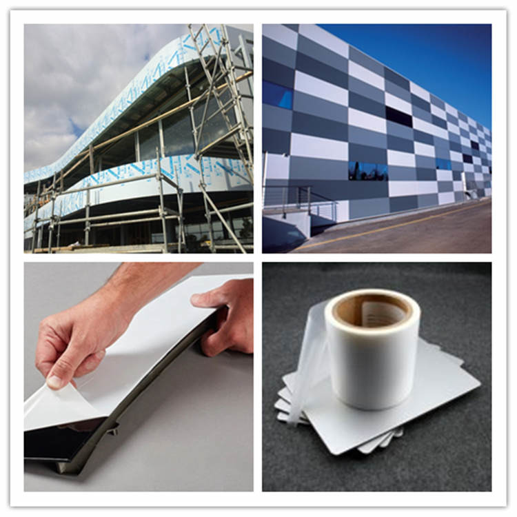 Aluminum Sheet Protection Film 50 Micron UV Resistance 1250mm*1000m