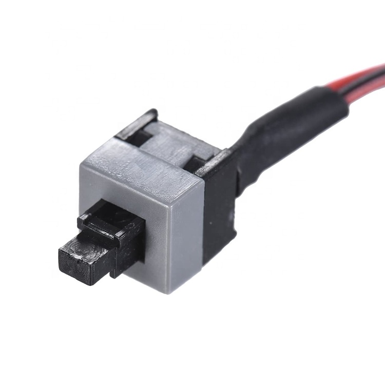 2 Pin SW PC Case Motherboard Swith on off Computer Reset Power ATX Cable