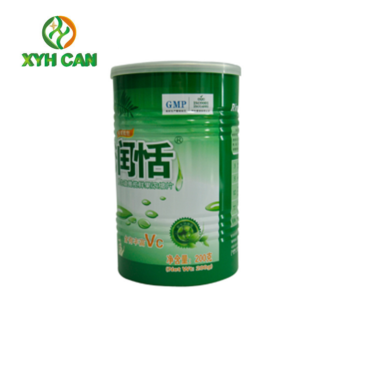 High Grade Colorful Decorative Tea Tins Coffee Storage Tin Clear Lids