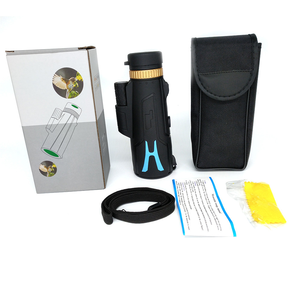 12x50 Mobile Phone Monocular Telescope For Wildlife Birdwatching