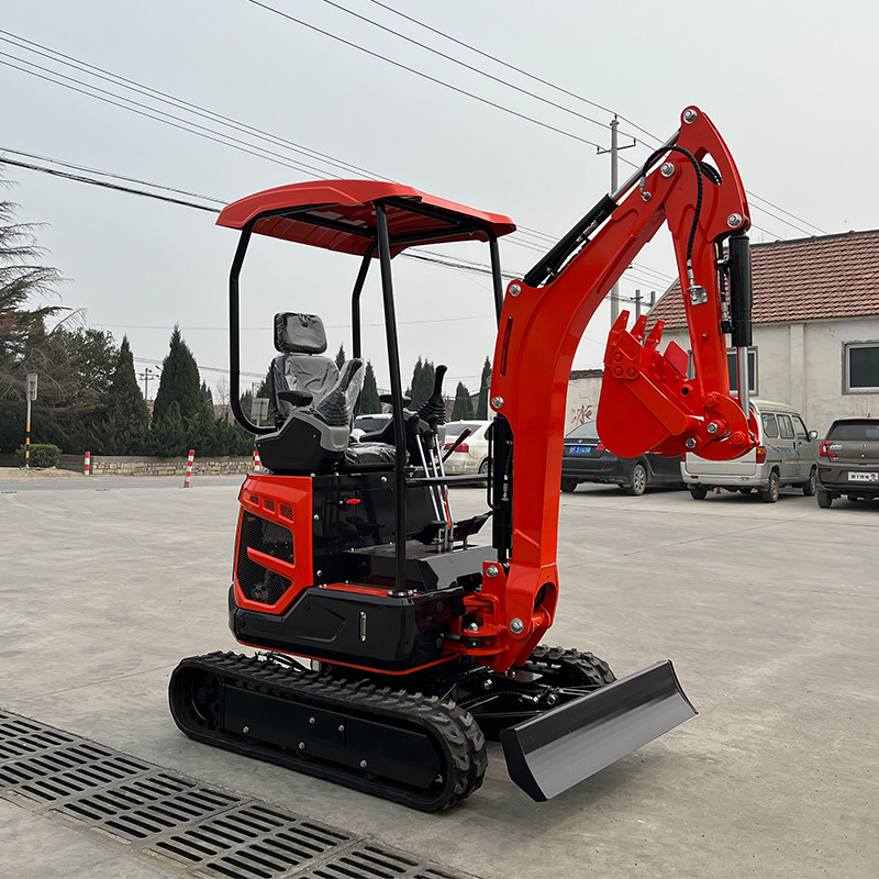 Mulcher Mini Excavator Earth Moving Machinery Chinese 1.8t Compact Mini Excavators