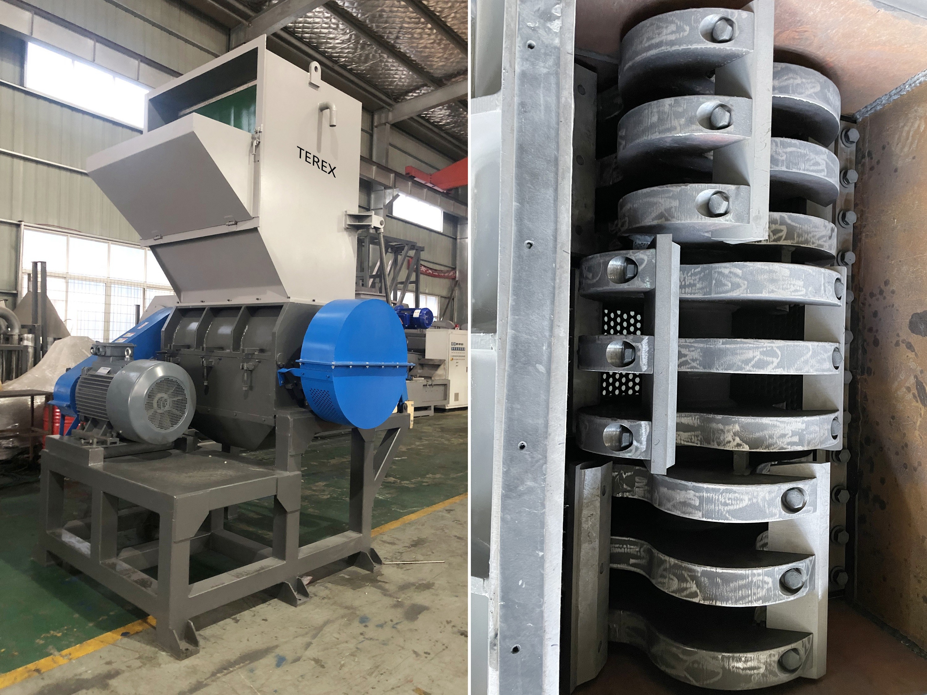 Plastic Recycled Hdpe Pe Film Granules Making Granulator Machine