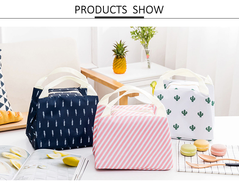 Shockproof 6mm PE Padding Cool Lunch Bags Adults