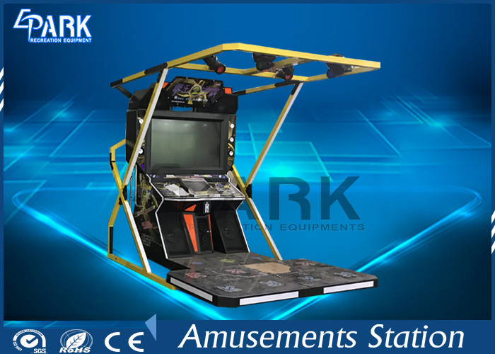 Amusement Park Indoor Arcade Dance Machine With Music Attractive And Fashion
