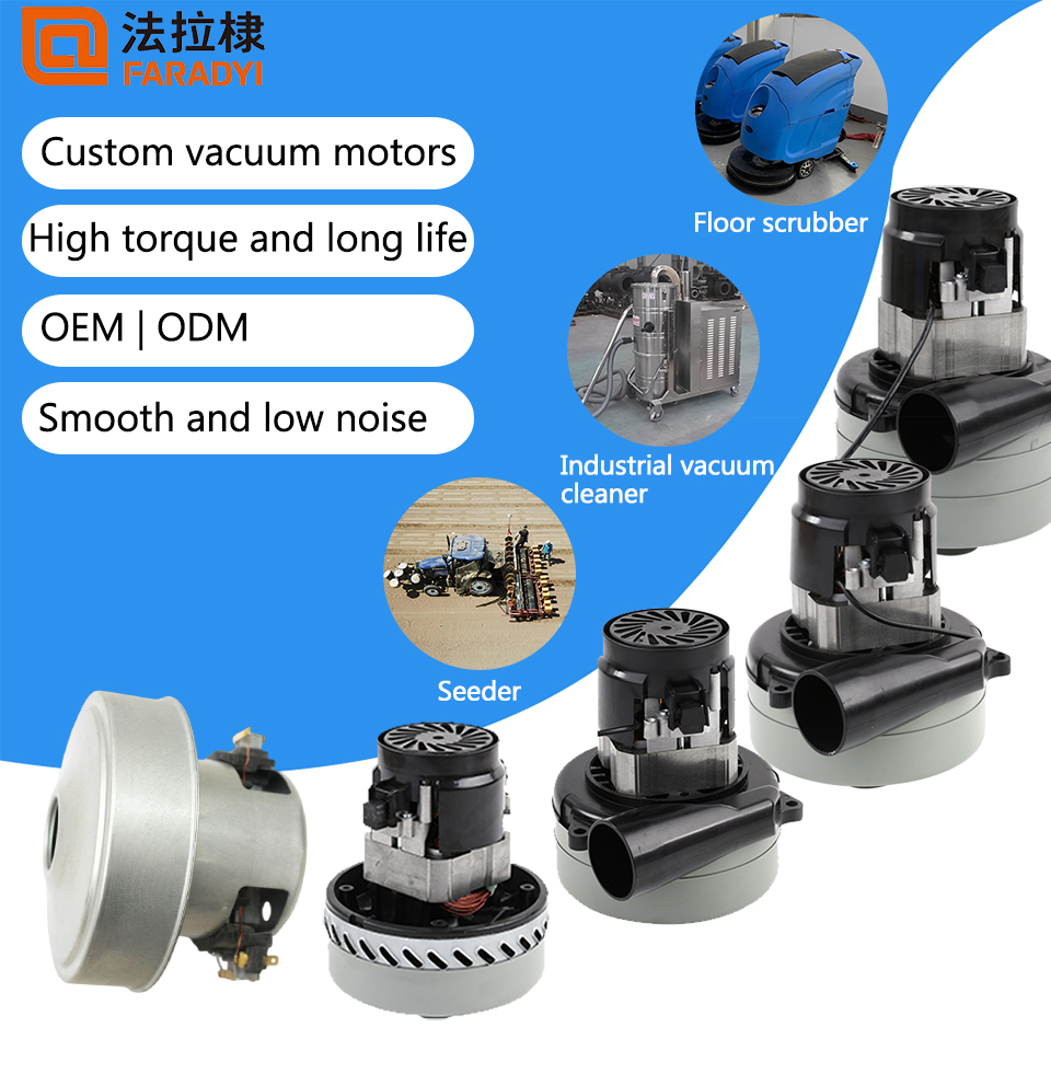 110V 220V Brushless Ac Motor Wet Dry Long Life ODM For Seeder