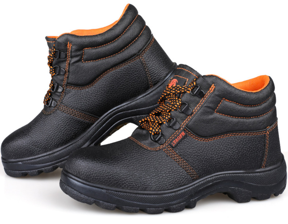 Exposed EUR Anti Smash Anti Puncture Safety Protective Shoes Are Non Slip Wear Resistant