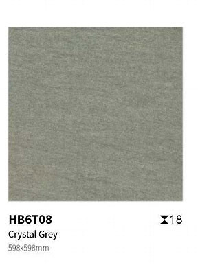 600x600x18mm Non-Slip And Decorative Gray Floor Paving Tile For Square And Rebuilding