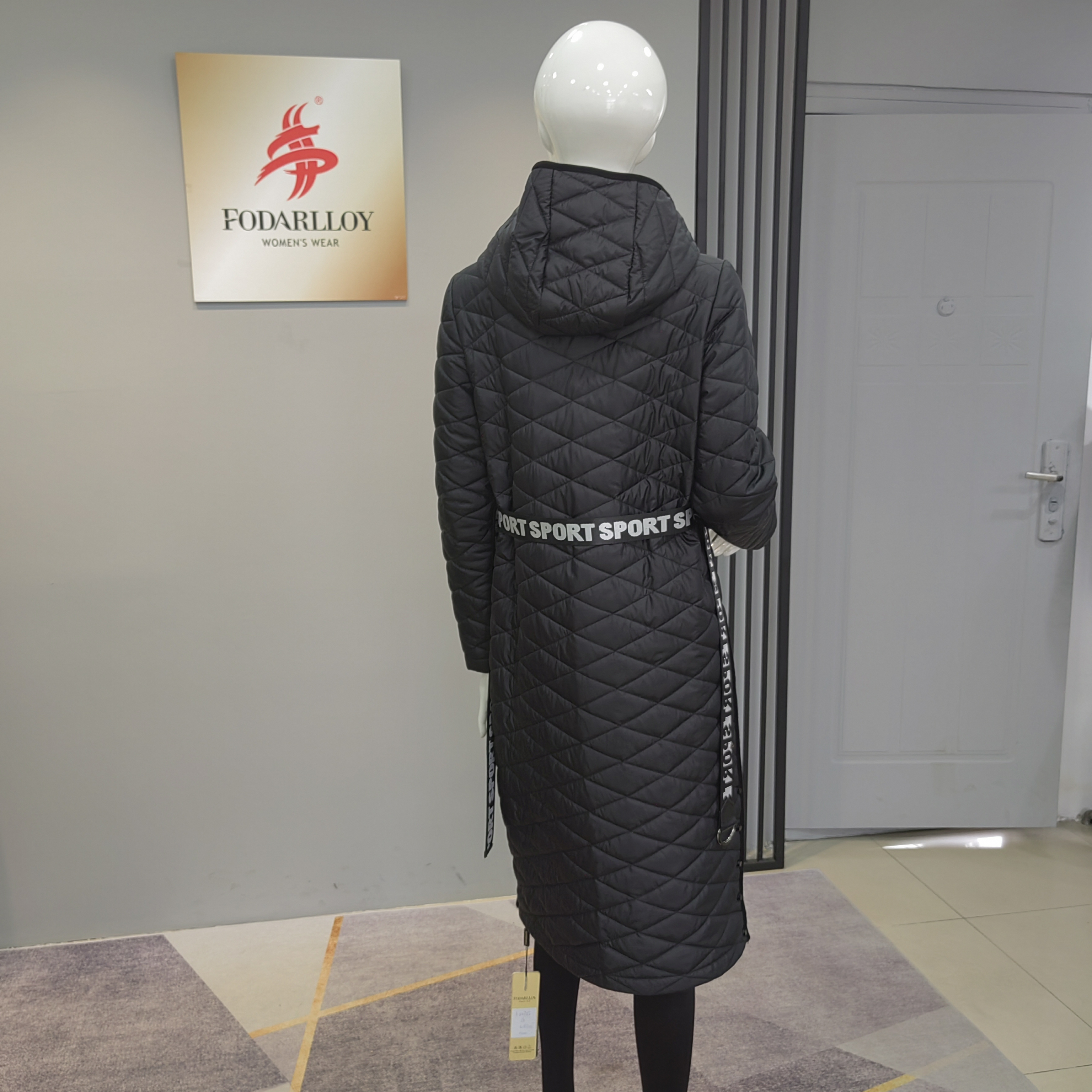 FODARLLOY 2022 New Hooded Winter Collection cotton-padded clothes slim long down winter jackets women coats