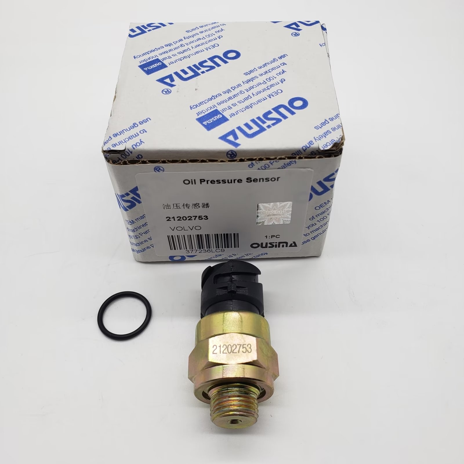 Excavator Oil Pressure Sensor Switch 21202753 For