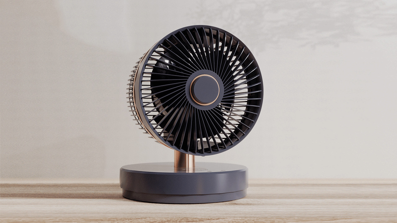 Timer 4h Home Circulation Fan Electric Battery 10000mAh Air Cooler Fans