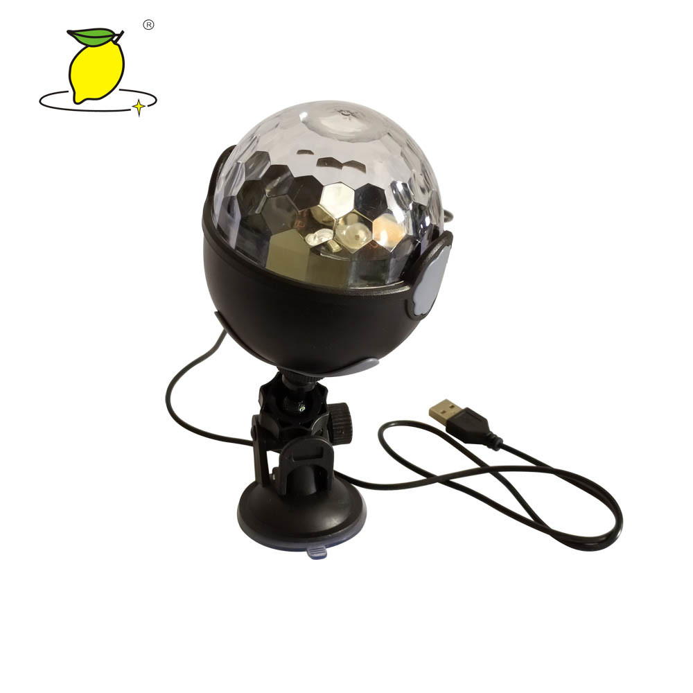 3.7V Li-Ion 1200mAh Battery Disco Ball Light / Residential Color Changing LED Music Bulb Light