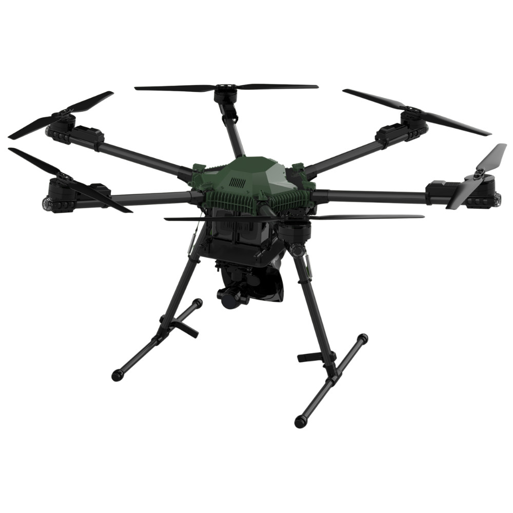 HXF600 Foldable Rotary Wing Drones UAV Industrial Inspection 15KM Flight Distance HXF600