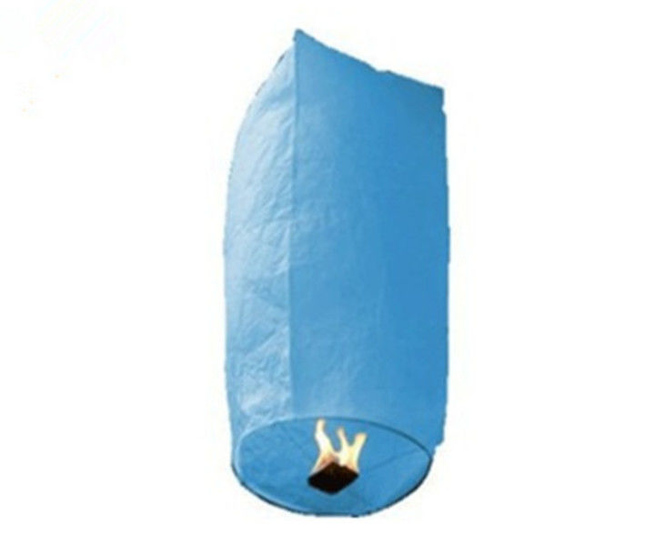 Europe and the United States environmental protection sky lanterns fly prayer light degradable hole lamp birthday wishin