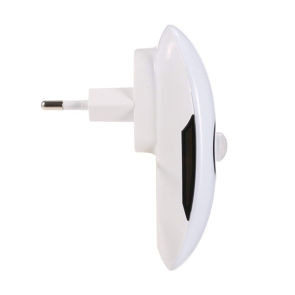 Smart Night Light PIR Motion Sensor Control Cold White Body Induction Mini Lamp Plug-In Sensor Light