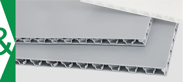 OEM black PP Corrugated Sheet Honeycomb Polypropylene Sheets 4x8