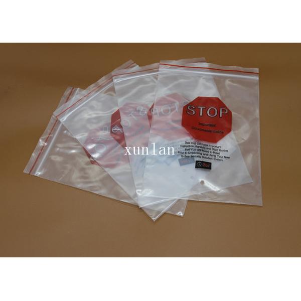 Quality Flat Top Open PE Plastic Bags Offset Printing With 2 Or 3 Sealing Sides for sale