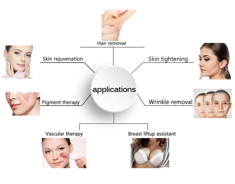 IPL DPL Skin Rejuvenation Machine , 4000W Laser Vascular Removal Machine
