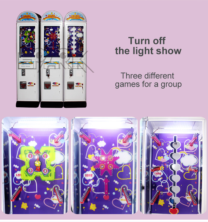 Magic House Coin Operated Toys Gift Vending Machine For Kids