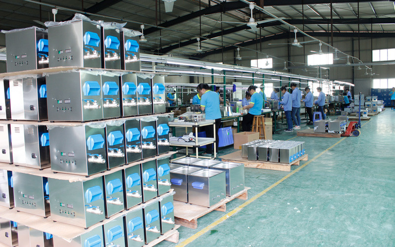 500W 27L Mechanical Control Power Adjusted Large Tank Ultrasonic Cleaner Machine With Timer Heater