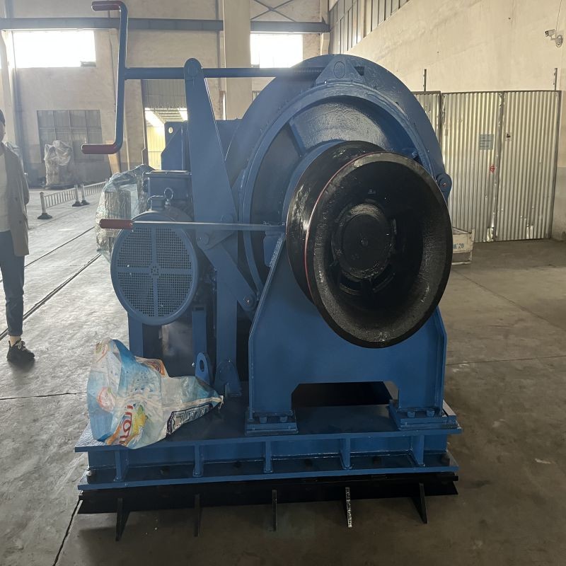 380V Electric Marine Winch 20m/Min 250m Wire Rope Ship Mooring Winch
