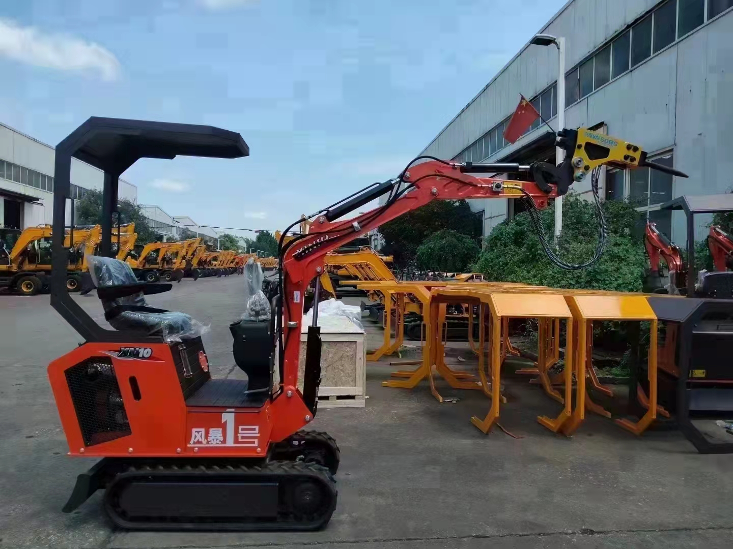 DOOZER's Mini Excavator Revolutionizing Construction Digging with 128km/h Rated Speed
