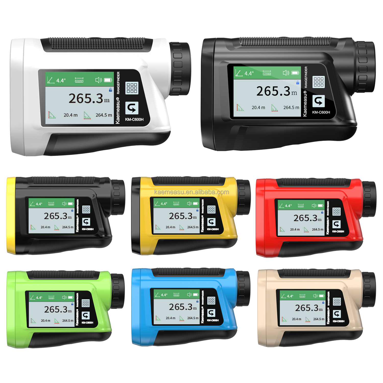 Professional Golf Range Finder 1000m Distance Measuring Equipment for Outdoor Hunting